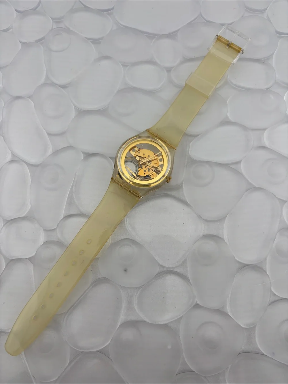 Swatch Watch - GZ115 - GOLDEN JELLY - Club Special